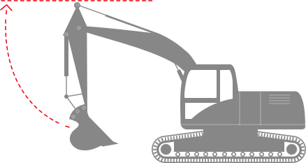 excavator diagram